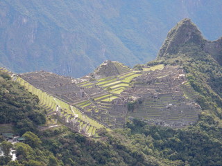 Machu Picchu ancient Inca city, andean region, Peru