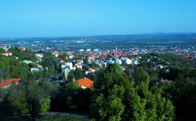 A view on the city of Pécs