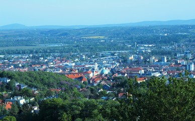 A view on the city of Pécs