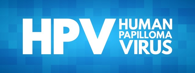 HPV - Human Papilloma Virus acronym, medical concept background