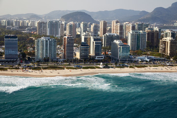 rio de janeiro aerial view scenic cityscape