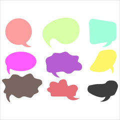 Vector speech bubble