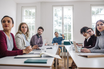 Business People Having a Meeting