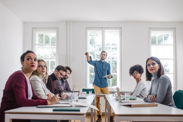 Businessman Making a Presentation