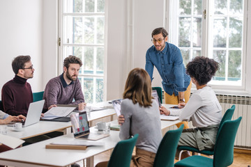 Businessman Making a Presentation