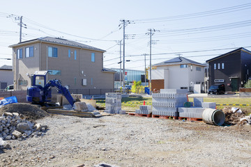 Fototapeta premium 建築現場 イメージ