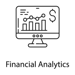 Financial Analytics Vector 