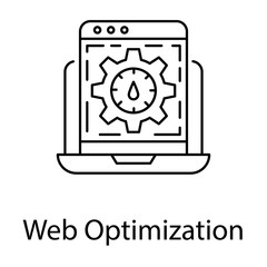 Web Optimization Vector