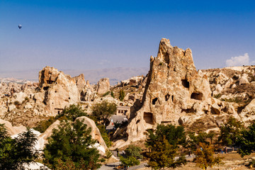 Fototapeta na wymiar View on Goreme open air museum, Cappadocia, Turkey