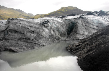 Solheimajokull Glacier,  Iceland: Solheimajokull Glacier is one of the most accessible in Iceland and is part most South Coast tours of the island. Glacier tour from Reykjavik in Iceland.