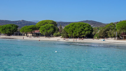 Corsica is a beautiful french island in Mediterranean sea