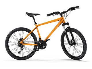 Fototapeta premium 3D Rendering Mountain Bike