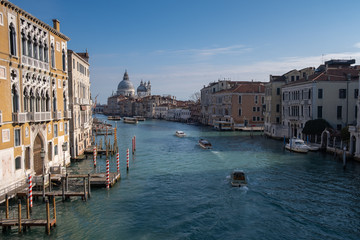 Fototapeta na wymiar Grand canal view at Venice, Italy 2