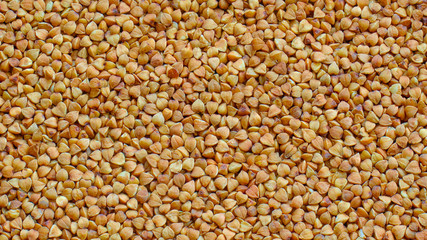 buckwheat food, macro, texture