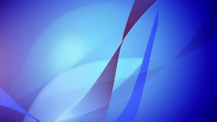 Smoothy and wavy elements with glowy glint flares