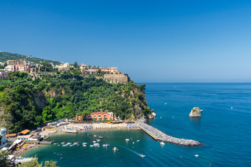 The sea at Vico Equense, Naples