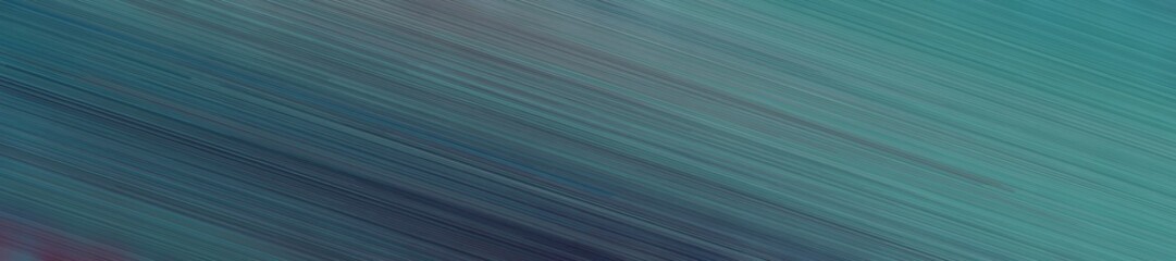 wide banner background with digital line texture and teal blue, cadet blue and very dark blue colors and space for text or image