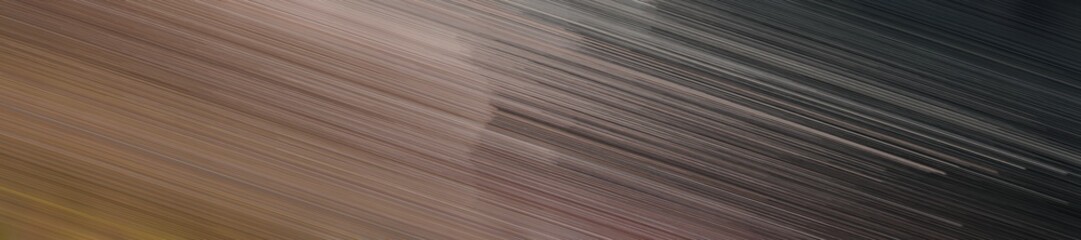 wide header image with diagonal line design and pastel brown, very dark blue and dark gray colors and space for text or image
