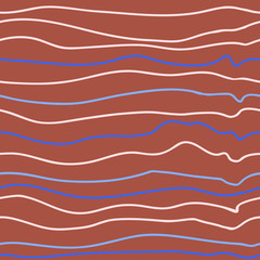 Horizontal Stripes. Abstract Vector seamless repeat pattern perfect for stationary, Prints, packaging, branding, fabrics and wallpaper backgrounds