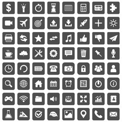 web icon set vector design symbol