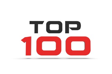 Top 100 3D Rendering Text on white
