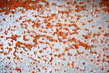 Old metal rusty background. Metal corrosion. Texture