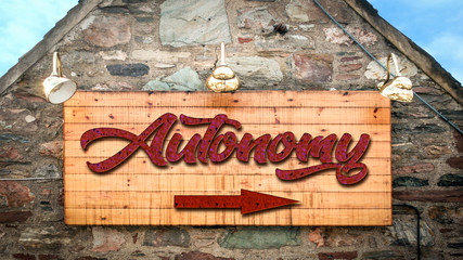 Street Sign to Autonomy