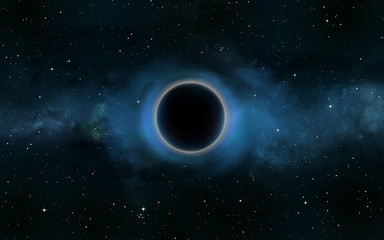 Deep Space Black Hole