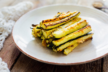 baked zucchini