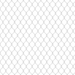 Isolated Seamless Fence Pattern / EPS10 Vector