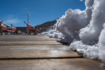 France, Cote d'Azur, South of France, View, PACA region, Auron Ski Resort