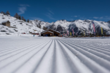 France, Cote d'Azur, South of France, View, PACA region, Auron Ski Resort