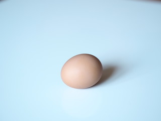 one egg on the table