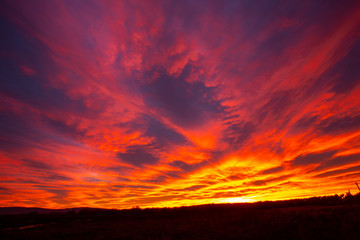  Sunrise in the desert of El Calafate Argentina