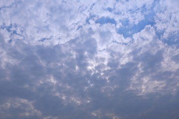 Rain is coming soon. Sky and cloudscape.