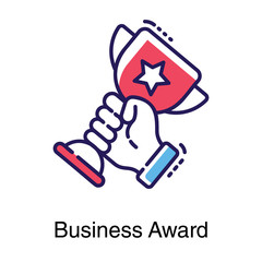  Business Award Trophy