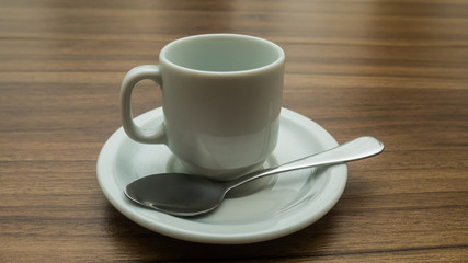 Xicara de Café e chá vazia