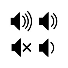 speaker icon vector design symbol