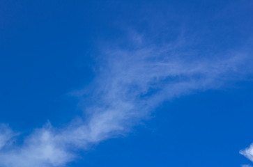 blue sky with  clouds