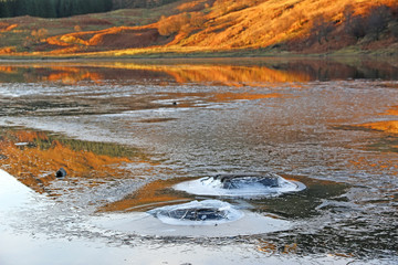 Loch Lubhair, Scotland in winter	