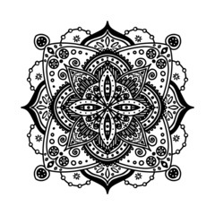 Mandala. Ornament design. Graphic