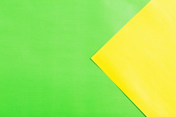 green and yelow cardboard background