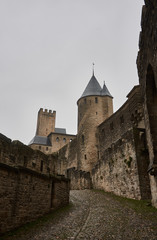 Château Comtal of the Citadel of Carcassonne. France