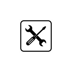 repair,repair tool,screwdriver icon vector design symbol