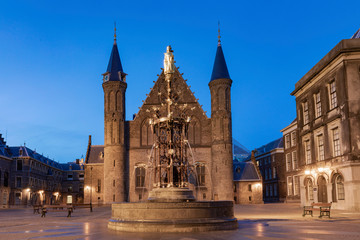 Fototapeta premium Knights' Hall at Binnenhof in The Hague