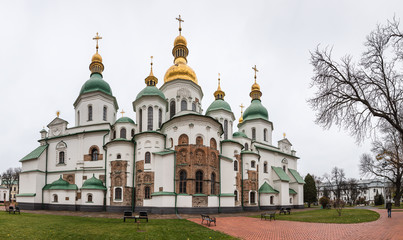 Fototapeta na wymiar Saint Sofia Cathedral, Kyiv, Ukraine