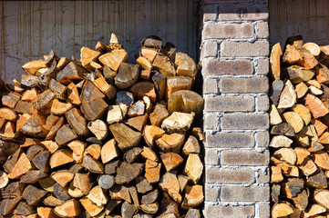 stack of firewood