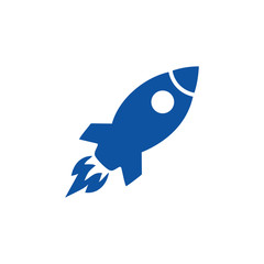 rocket icon vector design symbol