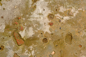 cement screed on the street, background