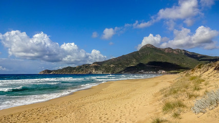 Sardinia is a beutiful italian island in Mediterranean sea